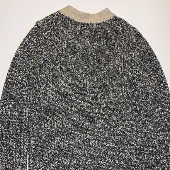 Roots Canada Long Grey and Red Wool Sweater - Women’s Size Medium - Picture 3 of 7